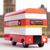 Candylab red London bus line 13 to Tower Hill | Conscious Craft
